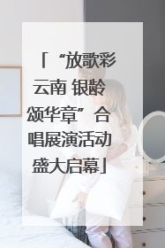 “放歌彩云南 银龄颂华章”合唱展演活动盛大启幕