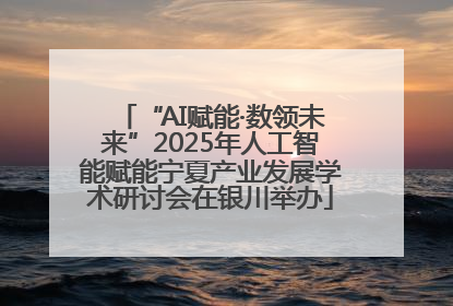 “AI赋能·数领未来”2025年人工智能赋能宁夏产业发展学术研讨会在银川举办
