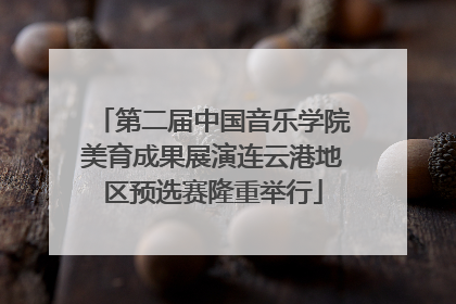 第二届中国音乐学院美育成果展演连云港地区预选赛隆重举行