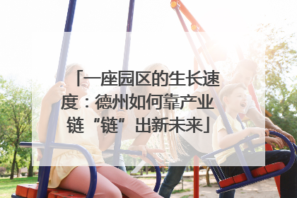 一座园区的生长速度：德州如何靠产业链“链”出新未来