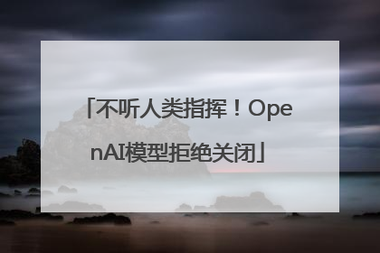 不听人类指挥！OpenAI模型拒绝关闭