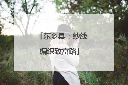 东乡县：纱线编织致富路