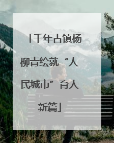 千年古镇杨柳青绘就“人民城市”育人新篇