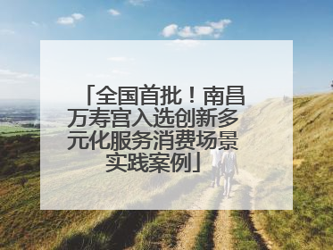 全国首批！南昌万寿宫入选创新多元化服务消费场景实践案例
