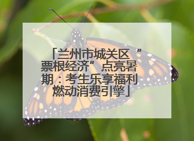 兰州市城关区“票根经济”点亮暑期：考生乐享福利 燃动消费引擎