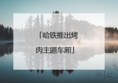 哈铁推出烤肉主题车厢