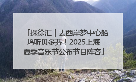探徐汇｜去西岸梦中心船坞听贝多芬！2025上海夏季音乐节公布节目阵容