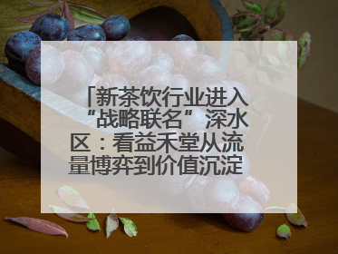 新茶饮行业进入“战略联名”深水区：看益禾堂从流量博弈到价值沉淀的突围！