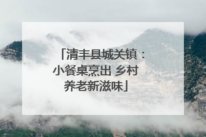 清丰县城关镇：小餐桌烹出 乡村养老新滋味