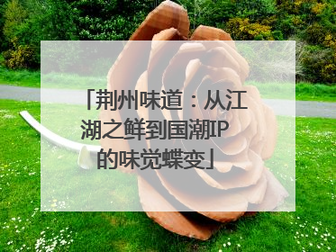 荆州味道：从江湖之鲜到国潮IP的味觉蝶变
