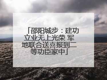 邵阳城步：建功立业无上光荣 军地联合送喜报到二等功臣家中