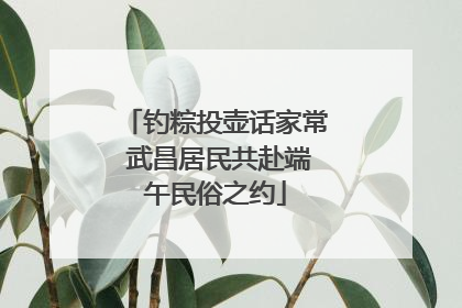 钓粽投壶话家常 武昌居民共赴端午民俗之约
