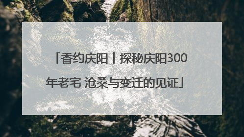 香约庆阳丨探秘庆阳300年老宅 沧桑与变迁的见证